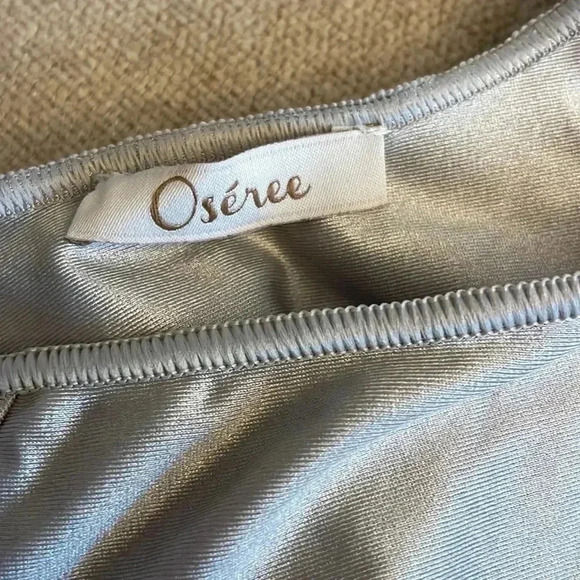 Oseree Glow Asymmetrical One Shoulder Swimsuit - Picture 6 of 7